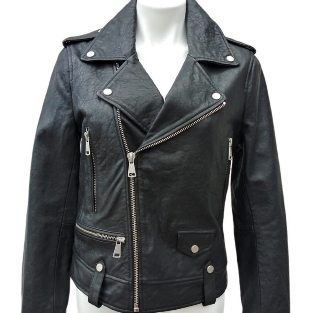 7 For All Mankind Leather Jacket